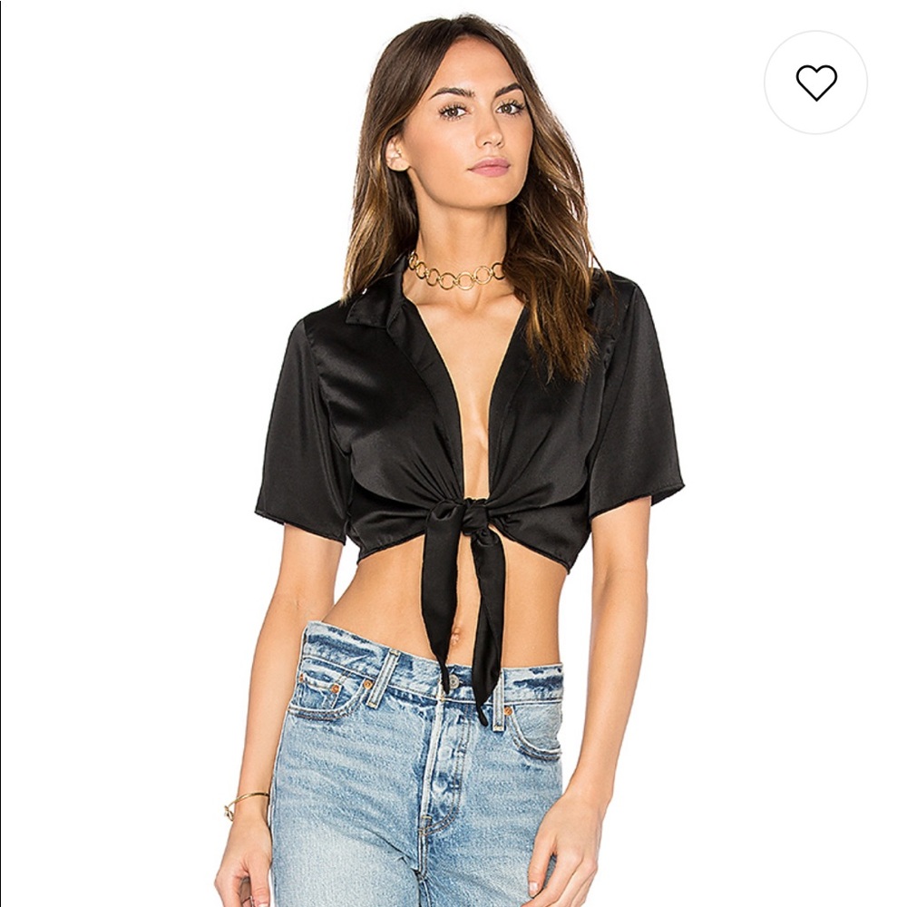 Motel Pilar Satin Blouse